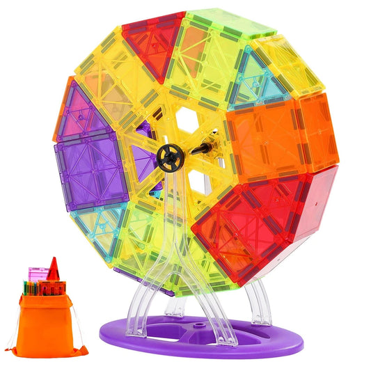 181 Piece Magnetic Building Tile Set
